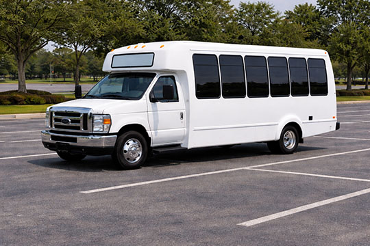 20-passenger minibus available for charter in Sarasota, FL